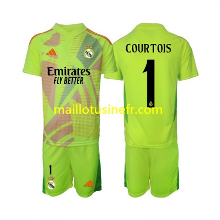 Maillot de Foot Real Madrid COURTOIS 1 Quatrième Gardien 2024-25 - Enfant Maillot de Foot Real Madrid COURTOIS 1 Quatrième Gardien 2024-25 - Enfant